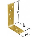 Domax Úhelník trámový KB 1, 100 x 75 x 30, zinek – Sleviste.cz