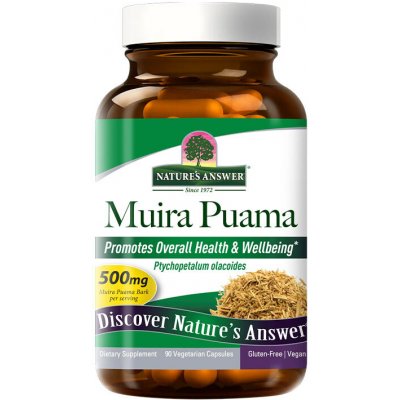 Nature's Answer Muira Puama 90 Veg Kapslí – Hledejceny.cz
