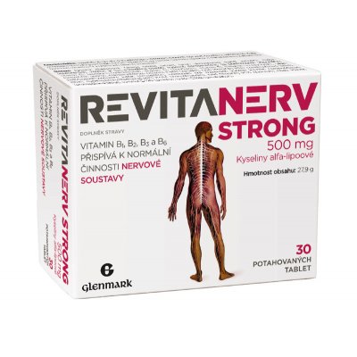 Revitanerv Strong 30 tablet – Hledejceny.cz