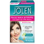Jolen Face Wax Strips voskové depilační pásky na tvář 16 ks – Sleviste.cz
