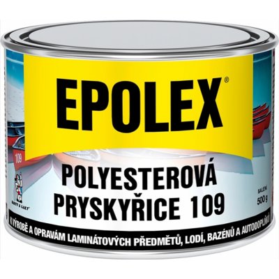 BARVY A LAKY HOSTIVAŘ Epolex Polyester 109 polyesterová pryskyřice + iniciátor 0,5 kg – Hledejceny.cz