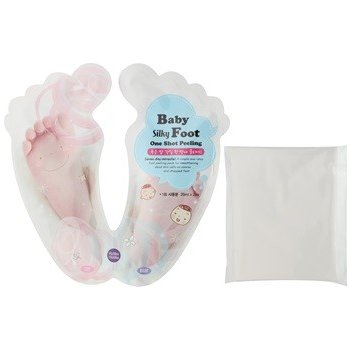 Holika Holika Baby Silky Foot exfoliační maska na popraskaná chodidla + ponožky One Shot Peeling 2 x 20 ml