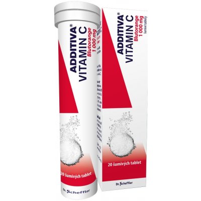 Additiva Vitamin C Blutorange 20 šumivých tablet