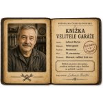 Bezvadary.cz | Retro knížka velitele garáže s vlastní fotografiíA3 42x30cm rp11 – Hledejceny.cz