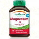Jamieson Hořčík+vitamín B6 s bisglycinátem 50 tablet – Hledejceny.cz
