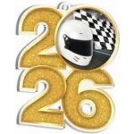 Poháry Bauer Akrylátová medaile MDA2026M17 Motorsport – Zboží Dáma