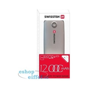 Swissten RECOVERY POWER BANK 12000 mAh