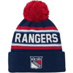 Outerstuff Dětská zimní čepice New York Rangers NHL 3Rd Jersey Jacquard Cuff Pom – Hledejceny.cz