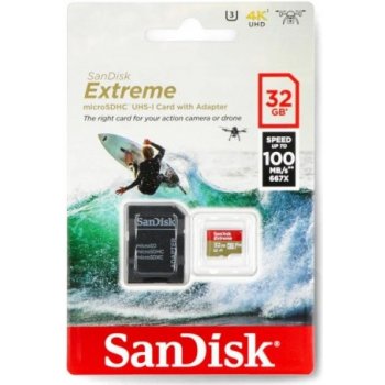 SanDisk microSDHC UHS-I U3 32 GB SDSQXAF-032G-GN6MA