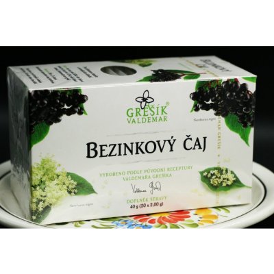 Grešík Bezinkový čaj 20 x 2,00 g – Zbozi.Blesk.cz