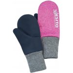 Esito Palcové rukavice softshell melírové růžová – Zboží Mobilmania