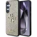 Guess Fixed Glitter Big 4G Samsung S25 zlaté GUHCS25SHG4SGD – Sleviste.cz