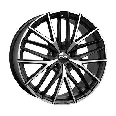 CMS C36 8x18 5x114.3 ET47 black matt + polished – Hledejceny.cz