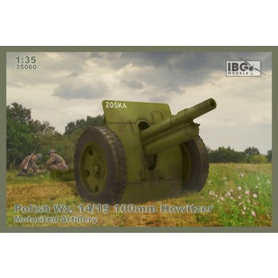 IBG Models Wz. 14/19 100mm Howitzer Motorized Artillery 35060 1:35