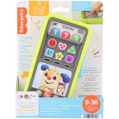 Popron.cz Fisher-price Pejskův chytrý telefon CZ/SK/EN/HU/PL HNL43 – Sleviste.cz