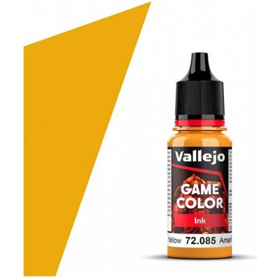 Vallejo: Game Color Yellow Ink 18ml – Zbozi.Blesk.cz