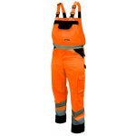 DEDRA Reflexní kalhoty s laclem oranžové BH81SO2 – Sleviste.cz