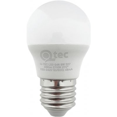 Baterie Centrum LED Žárovka G45 E27/5W/230V 2700K BC0533 – Zboží Mobilmania