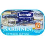 Nekton Sardinky ve vlastní šťávě a vodě 125 g – Zboží Dáma