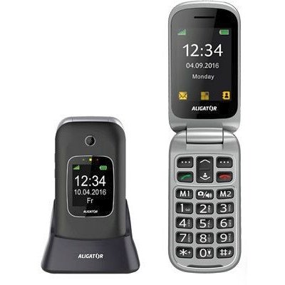 ALIGATOR V650 Senior černo-stříbrná – Hledejceny.cz