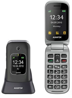 ALIGATOR V650 Senior černo-stříbrná