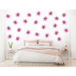 Nalepte.cz samolepka na zeď Lilie, rozměry 24 kusů 7 x 7 cm – Zboží Dáma