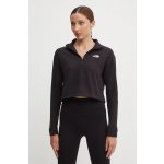 The North Face Sportovní mikina 100 Glacier Cropped 1/4 Zip NF0A855N4H01 černá – Hledejceny.cz