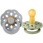 Bibs Boheme přírodní kaučuk 2ks sage cloud – Sleviste.cz