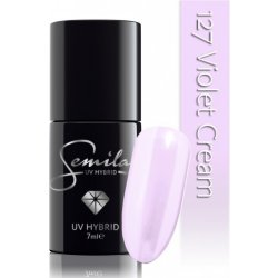 Semilac gel lak 127 Violet Cream 7 ml