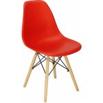 Designová židle SPRINGOS MILANO červená – Zboží Mobilmania