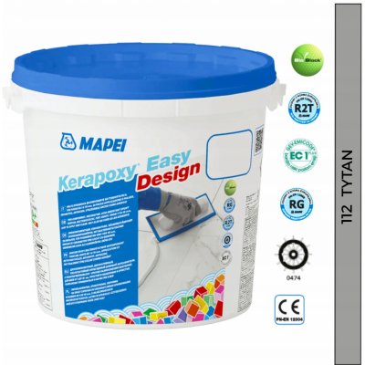 Mapei Kerapoxy Easy Design 3 kg středně šedá – Zboží Dáma