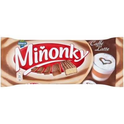 Opavia Miňonky Caffe Latté 50 g