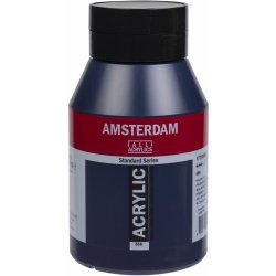 Amsterdam Standard akrylová barva 566 prussian blue phthalo 1000 ml