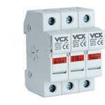VCX CFPV-32 pojistkový odpojovač, 2P, 32A, 1kV se signalizací, na DIN lištu – Zboží Mobilmania