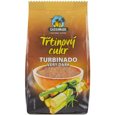 Cassonade Turbinado třtinový cukr krystal 400 g – Zbozi.Blesk.cz