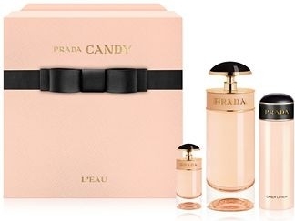 Prada Candy L´eau EDT 80 ml + EDT 7 ml + tělové mléko 75 ml dárková sada