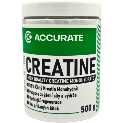 Accurate+ Creatine Monohydrate 500 g – Zboží Dáma