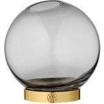 Váza Globe Black 17 cm AYTM – Hledejceny.cz