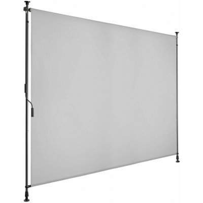 tectake Markýza Taija s ruční klikou - 200 x 310 cm, světle šedá – Sleviste.cz