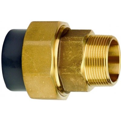 VágnerPool PVC tvarovka - Šroubení - mosaz - 63 x 2“ ext. mosaz – Zboží Mobilmania