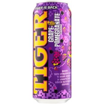 Tiger Energy Grape Pomegranate 500 ml