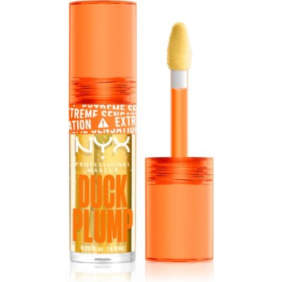 NYX Professional Makeup Duck Plump lesk na rty se zvětšujícím efektem 01 Clearly Spicy 6,8 ml – Zboží Mobilmania