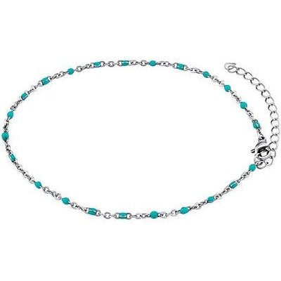 SILVEGO Dámský řetízek na nohu z chirurgické oceli KMM1744 – Zboží Mobilmania