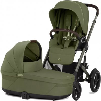 CYBEX Talos S Lux + Cot S 2026 Moss Green Taupe Frame – Zboží Dáma