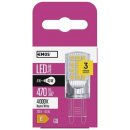 Emos lED žárovka Classic JC 4W G9 neutrální bílá