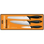 Fiskars 1023784 ESSENTIAL Set nožů 3ks startovací – Zboží Dáma