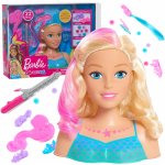 Barbie Dreamtopia česací hlava 27 cm – Zboží Mobilmania