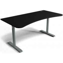 Arozzi ARENA Gaming Desk Frozen Grey Black ARENA-FG-BK