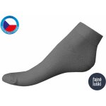 Bambusové kotníkové ponožky tmavě šedá – Zboží Mobilmania