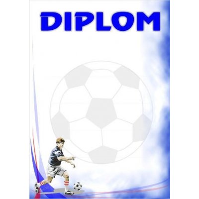 diplom 04 fotbal – Zboží Dáma